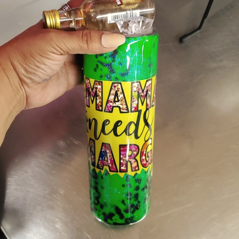Stainless steel double wall tumbler  extra custom lid